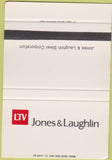 Matchbook Cover - Jones Laughlin Steel SAMPLE 40 Strike