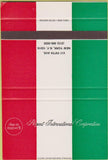 Matchbook Cover - Regent International Corp New York City SAMPLE 40 Strike