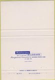 Matchbook Cover - Budweiser August A Bus 40 Strike
