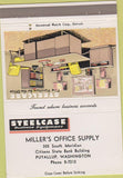 Matchbook Cover - Steelcase Office Furniture Puyallup WA 40 Strike