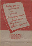 Matchbook Cover - Scott Air Force Base CREASE 40 Strike