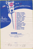 Matchbook Cover - Matchbook Covers - First National Bank Whippany NJ 40 Strike