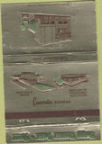 Matchbook Cover - Cloud County Bank Trust Concordia KS 40 Strike