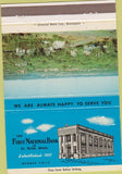 Matchbook Cover - First National Bank St Peter MN 40 Strike