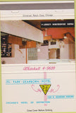 Matchbook Cover - Park Dearborn Hotel Chicago IL 40 Strike