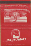 Matchbook Cover - Second Army Headquarters Memphis TN postcard 40 Strike