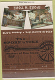 Matchbook Cover - Spke n Yoke Chicago IL 40 Strike