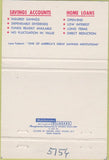 Matchbook Cover - Leon Federal Savings Loan Tallahassee FL 40 Strike