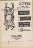 Matchbook Cover - Kearney Hotel Denver CO 40 Strike