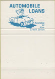 Matchbook Cover - Kern Telephone Credit Union Bakersfield CA 40 Strike