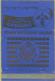 Matchbook Cover - Sheppard Air Force Base TX WEAR 40 Strike