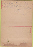 Matchbook Cover - Army Air Forces Douglas AZ postcard WEAR 40 Strike