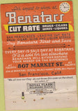 Matchbook Cover - Benatars Cut Rate Drugs San Francisco WEAR 40 Strike