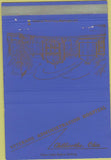 Matchbook Cover - Veterans Hospital Chillicothe OH 40 Strike