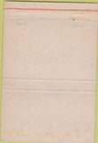 Matchbook Cover - Veterans Hospital Chillicothe OH 40 Strike