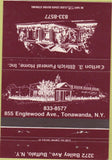 Matchbook Cover - Carlton Allrich Funeral Home Buffalo NY 40 Strike