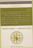 Matchbook Cover - Northern Michigan University Marquette MI 40 Strike