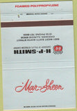 Matchbook Cover - Mar Sheer Polypropylene Phillips 66 Chicago IL oil  40 Strike