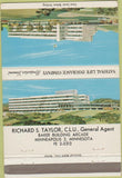 Matchbook Cover - National Life Insurance Minneapolis MN 40 Strike