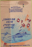 Matchbook Cover - US Navy Air Station Whidbey Island WA Hirohito POOR 40 Strike