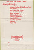 Matchbook Cover - Midway Fishing Tool Co Long Beach CA Taft 40 Strike