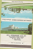 Matchbook Cover - National Life Insurance Jacksonville FL 40 Strike