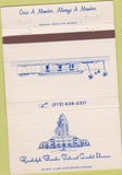 Matchbook Cover - Randolph Brooks Credit Union San Antonio TX? 40 Strike