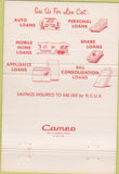 Matchbook Cover - Randolph Brooks Credit Union San Antonio TX? 40 Strike