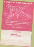 Matchbook Cover - Sunvalley Bambrugge Belgium 40 Strike