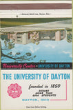 Matchbook Cover - University of Dayton OH 40 Strike
