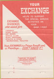 Matchbook Cover - Army Air Force Exchange 40 Strike