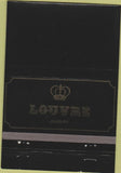 Matchbook Cover - Louvre Jewelry Los Angeles CA 40 Strike