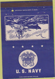 Matchbook Cover - United States Navy 40 Strike