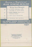 Matchbook Cover - Kwik Kar Parts Amarillo TX Blue Streak Ignition 40 Strike
