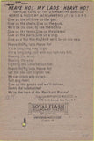 Matchbook Cover - US Maritime Service Brooklyn NY WEAR 40 Strike