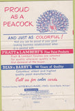 Matchbook Cover - B and A Paint Co Columbus OH 40 Strike