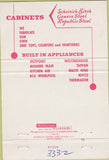 Matchbook Cover - Nickoson Sinktop Co Cincinnati OH 40 Strike