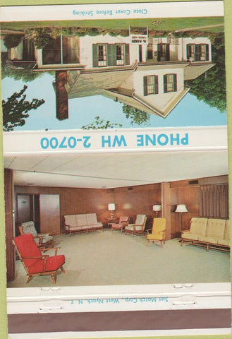 Matchbook Cover - McMahon Funeral Home Willoughby OH 40 Strike