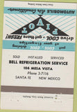 Matchbook Cover - Pivot Air Conditioning Santa Fe NM 40 Strike