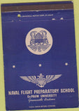 Matchbook Cover - Naval Prep School DePauw University Greencastle IN 40 Strike