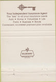 Matchbook Cover - Westfield Insurance Westfield Center OH 40 Strike