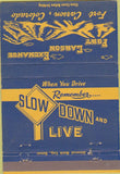 Matchbook Cover - Fort Carson Exchange CO 40 Strike