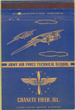 Matchbook Cover - Army Air Force Chanute Field IL 40 Strike