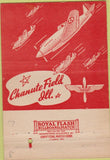 Matchbook Cover - Army Air Force Chanute Field IL 40 Strike