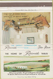 Matchbook Cover - Riverside Tables Furniture Fort Smith AR 40 Strike