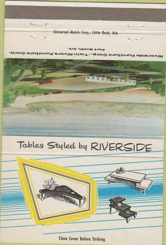 Matchbook Cover - Riverside Furniture Fort Smith AR 40 Strike