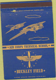 Matchbook Cover - Strategic Air Command Fly Safely 40 Strike