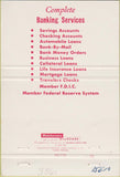 Matchbook Cover - First National Bank Hermansville MI 40 Strike