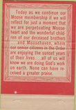 Matchbook Cover - Moose Lodge Jamestown NY 40 Strike