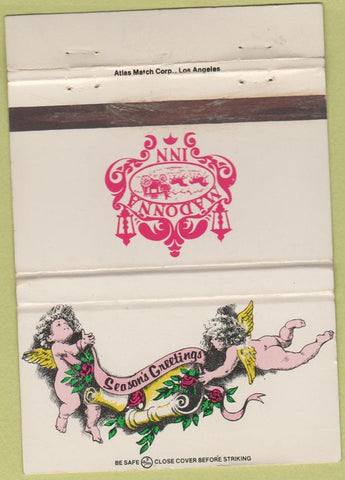 Matchbook Cover - Madonna Inn WEAR 40 Strike